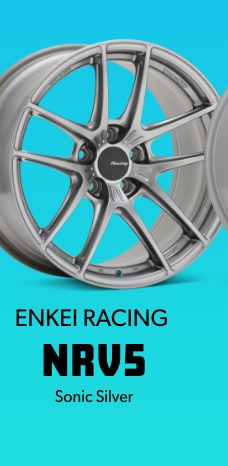 Enkei Racing NRV5 Sonic Silver Wheel