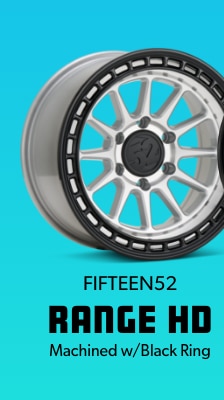 fifteen52 Range HD Machined w/Black Ring Wheel
