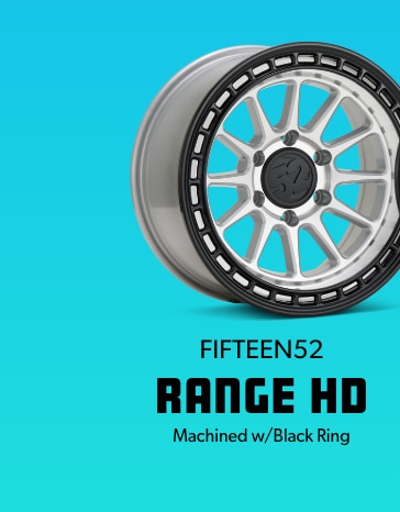 fifteen52 Range HD Machined w/Black Ring Wheel