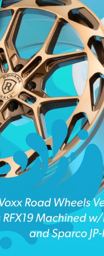 Rohana Wheels RFX19 Machined w/Bronze Tint Wheel
