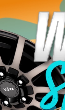 Voxx Road Wheels Vento Gloss Black Machine w/DarkTint Wheel