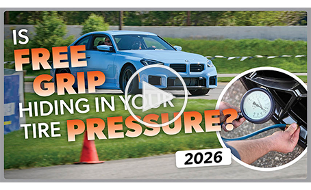 Confirming Optimal Track Tire Pressures: 14 Extreme Performance & Competition Tires Tested on a BMW M2