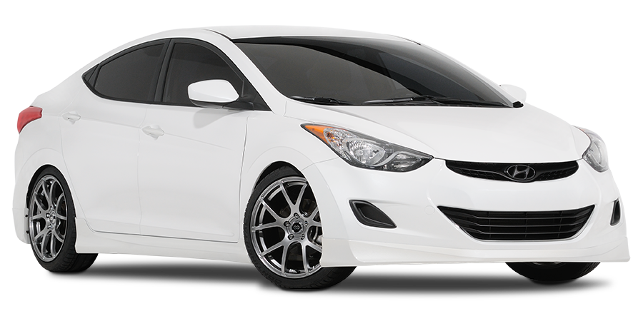 2013 Hyundai Elantra Sedan with Enkei Performance M52