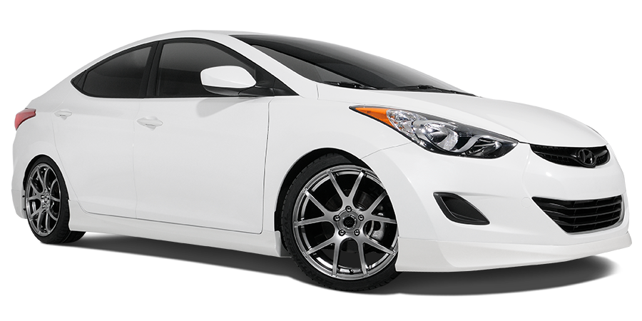 2013 Hyundai Elantra Sedan with Enkei Performance M52