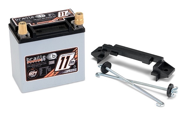BRAILLE RACE BATTERY 11# WITH FRP MOUNT B14115FRP8