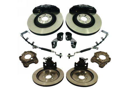 Ford Performance 2005-2014 Mustang Six Piston 15-Inch Brake Upgrade Kit