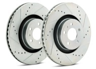 PowerStop Evolution Drilled, Slotted & Zinc Plated Rotors