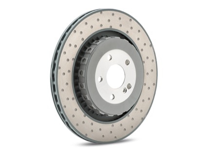 SHW Performance Lightweight Pin-Drive Dimpled Rotor