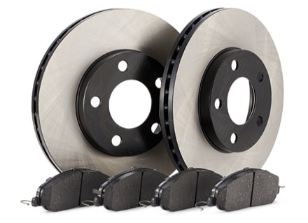 TR Select Kits Akebono ProAct Ceramic Pads & Centric 120 Series Rotors