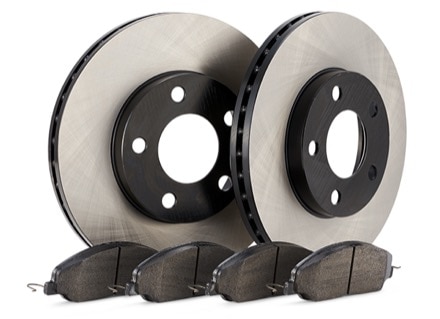 TR Select Kits Hawk HPS 5.0 Pads & Centric 120 Series Rotors TRS1203664BF