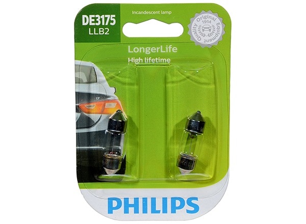 Philips DE3157 LongerLife Bulbs DE3175LLB2