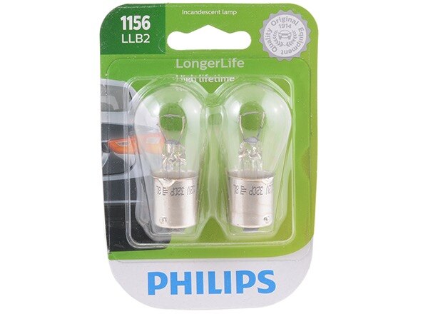 Philips 1156 LongerLife Bulbs 1156LLB2