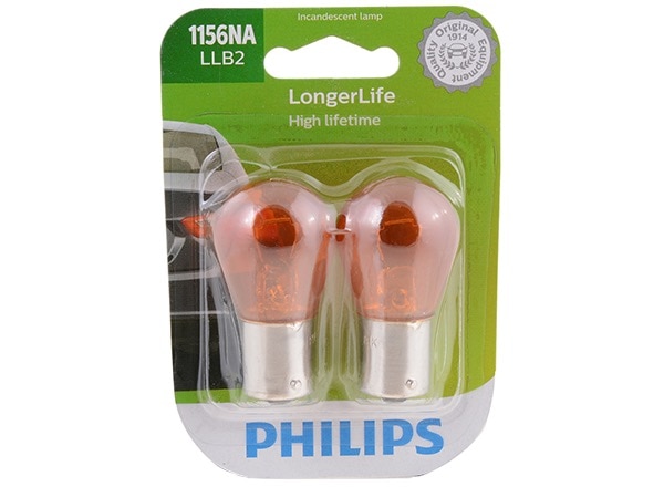 Philips 1156NA LongerLife Bulbs 1156NALLB2