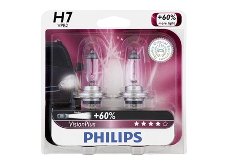 maling korrekt svag Philips H7 VisionPlus Bulbs