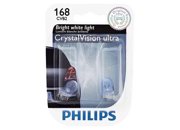 Philips 168 CrystalVision Ultra Bulbs 168CVB2