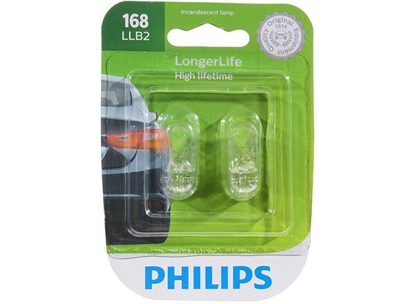 Philips 168 LongerLife Bulbs 168LLB2