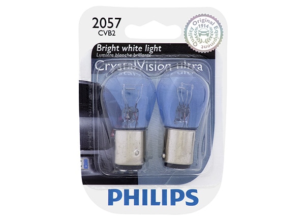 Philips 2057 CrystalVision Ultra Bulbs 2057CVB2