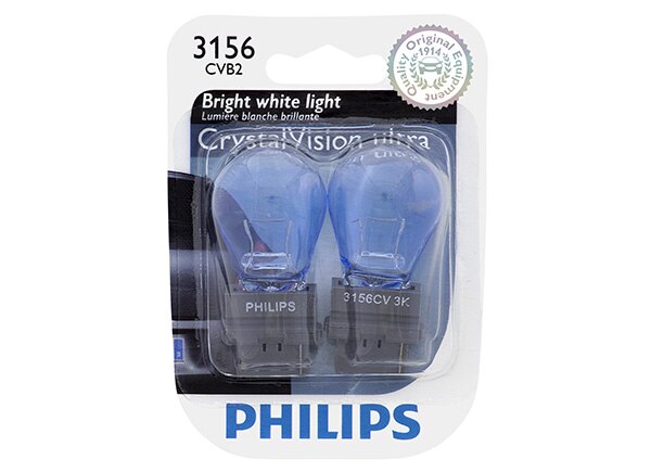 Philips 3156 CrystalVision Ultra Bulbs 3156CVB2