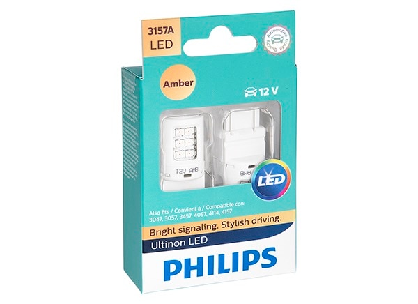 Philips 3157 Ultinon LED - Amber 3157AULAX2