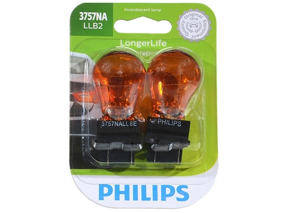 Philips 3757NA LongerLife Bulbs 3757NALLB2