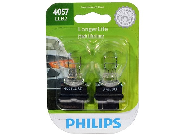 Philips 4057 LongerLife Bulbs 4057LLB2