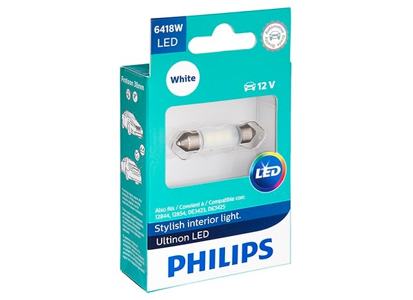 36mm: Philips 6418ULWX1 Festoon Ultinon White LED Bulb – HID CONCEPT