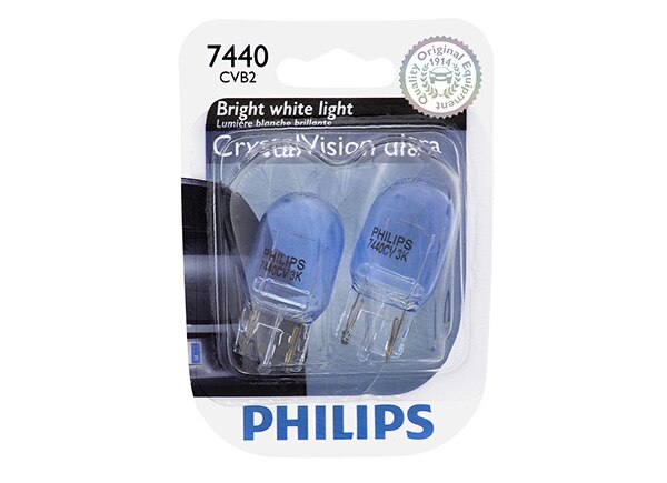 Philips 7440 CrystalVision Ultra Bulbs 7440CVB2