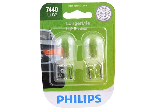 Philips 7440 LongerLife Bulbs 7440LLB2