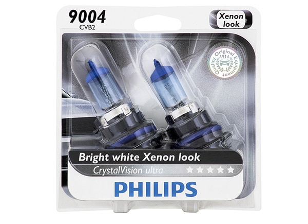 Philips 9004/HB1 CrystalVision Ultra Bulbs 9004CVB2