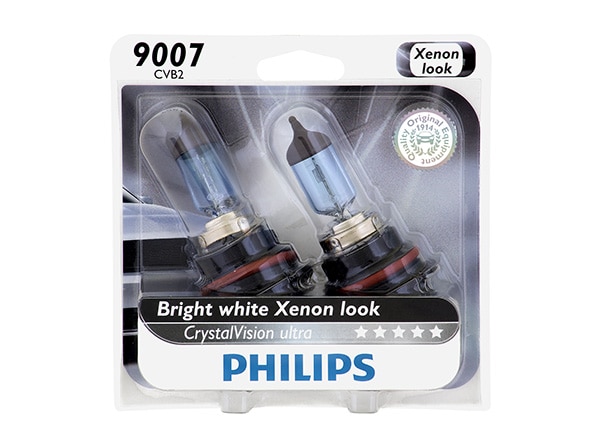 Philips 9007/HB5 CrystalVision Ultra Bulbs 9007CVB2