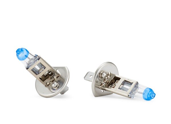 Philips H1 NightGuide Platinum Bulbs 12258NGPS2