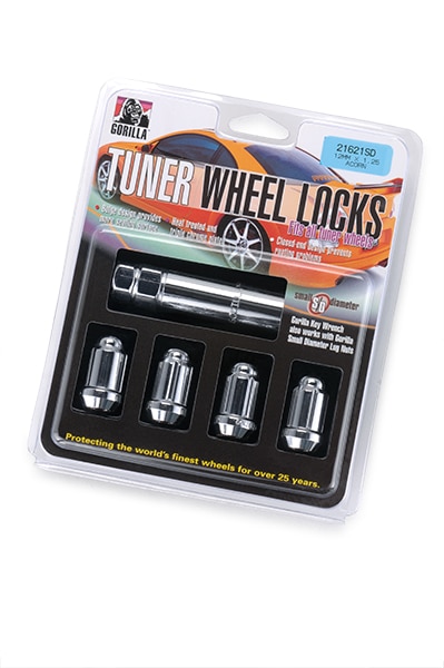 Gorilla 12x1.25 Small Diameter Locking Lug Kit 21621SD