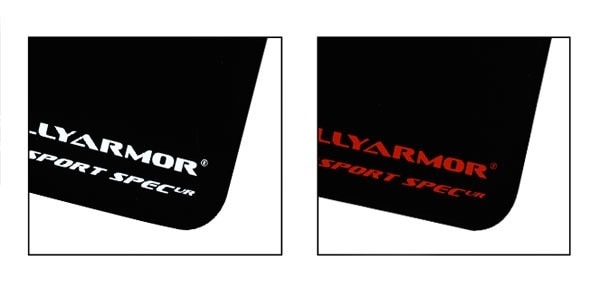 R/A MSpec Rally Mud Flaps (Universal) MF20-MSUR-BLK/RD