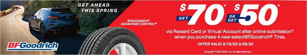 Get Up to $70* After Online Submission* From BFGoodrich