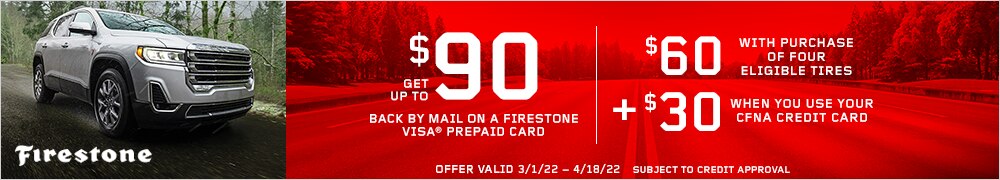 Firestone: Get $60 Back by Mail