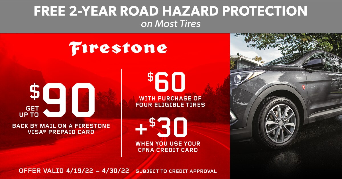 Get a 60 Firestone Visa® Prepaid Card by Mail Terms & Conditions