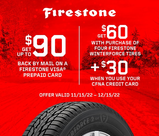 bridgestone credit card accepted