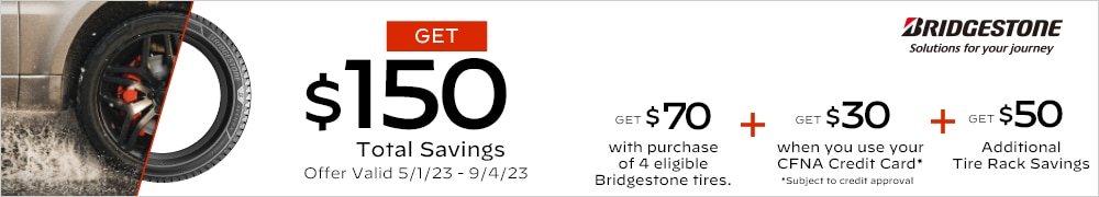 Bridgestone: Get $70 Back by Mail