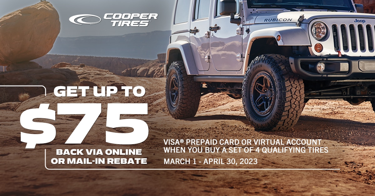 Cooper Tire Rebate Form 2023 - Printable Forms Free Online