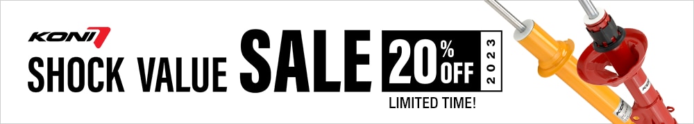 KONI Shock Value Sale: Save 20%
