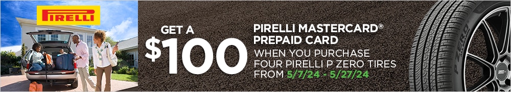 Get a $100 Pirelli Mastercard®