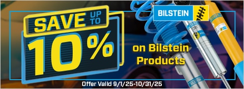 Save Up to 10% on Bilstein Suspension Products
