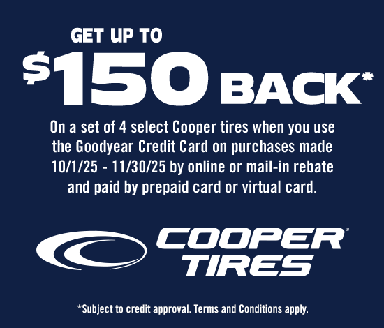 Get Up to $75 Back* from Cooper