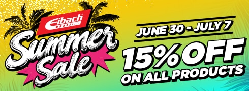 Eibach Summer Sale: Save 15% 