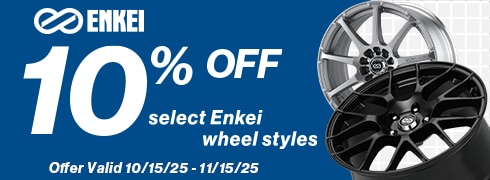 10% Off Select Enkei Wheels