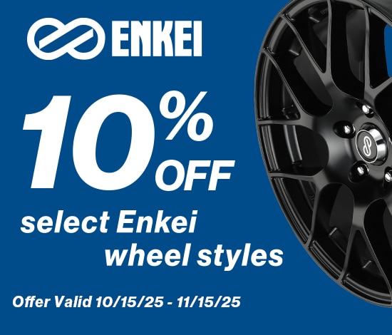 10% Off Select Enkei Wheels