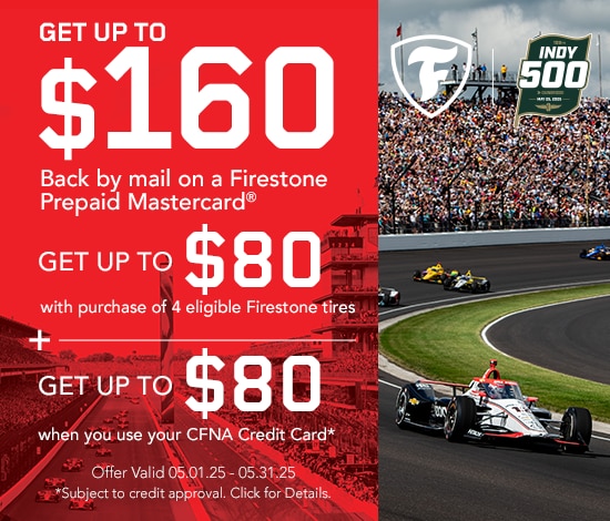 Firestone: Get Up to $80 Back by Mail