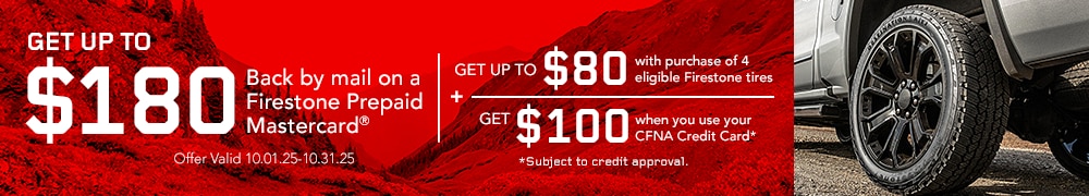 Firestone: Get Up to $80 Back by Mail