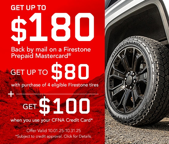 Firestone: Get Up to $80 Back by Mail