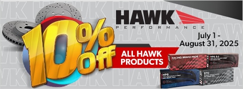Save 10% on All Hawk Products